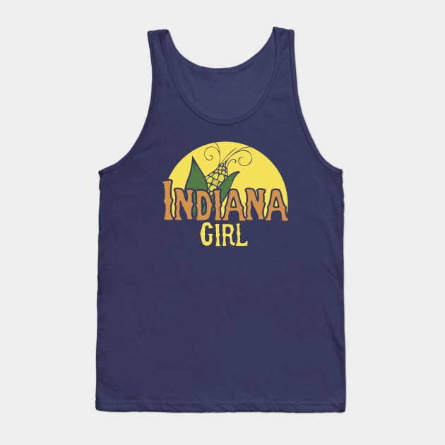 Indiana Girl Tank Top by bubbsnugg